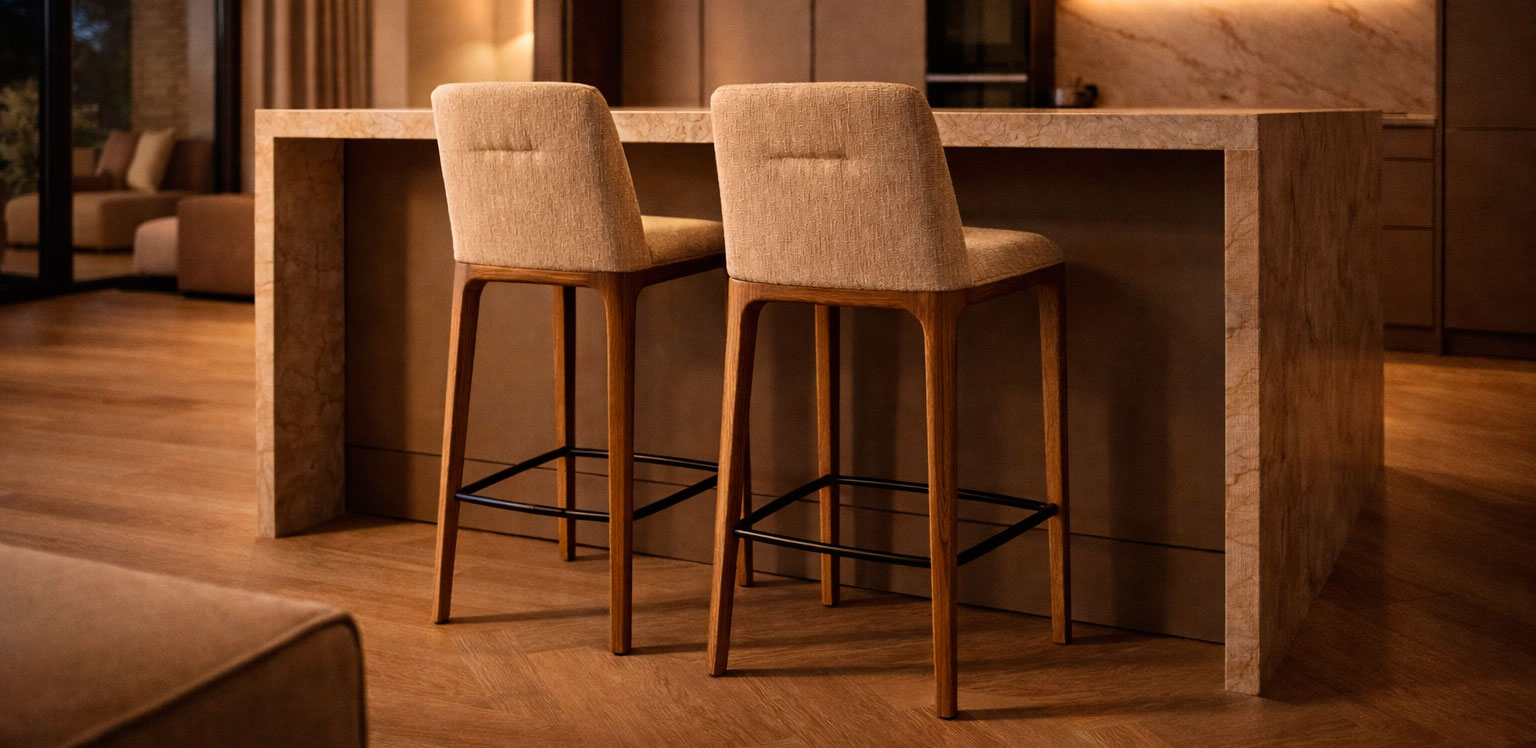 барные стулья из массива дуба massiwo